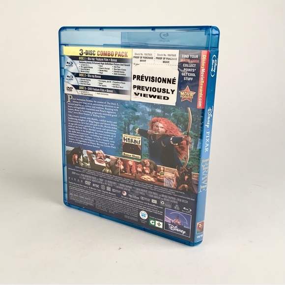 Brave Blu ray and dvd - Picture 2 of 5